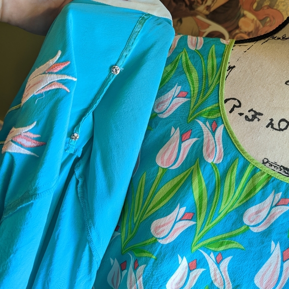 Bob Mackie wearable art jacket set - Picture 7 of 15